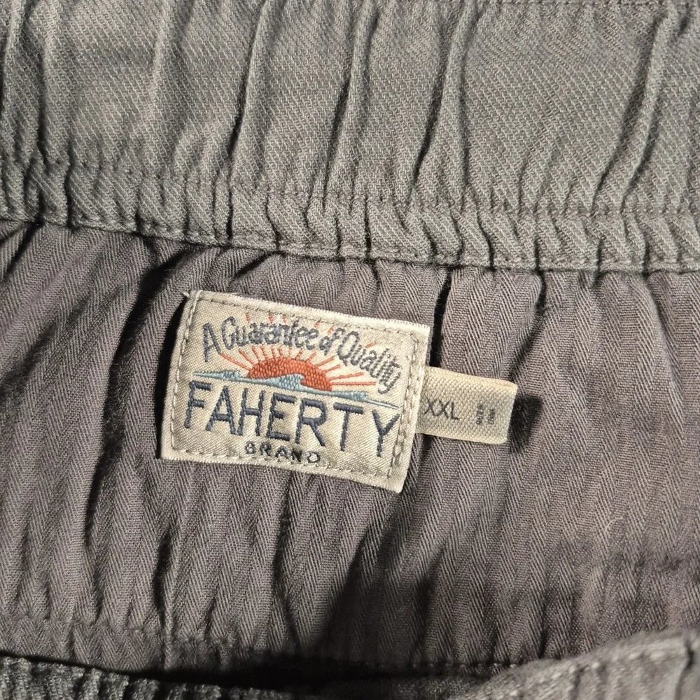 Faherty Mens Essential Chambray Shorts Size XXL 6 1/2